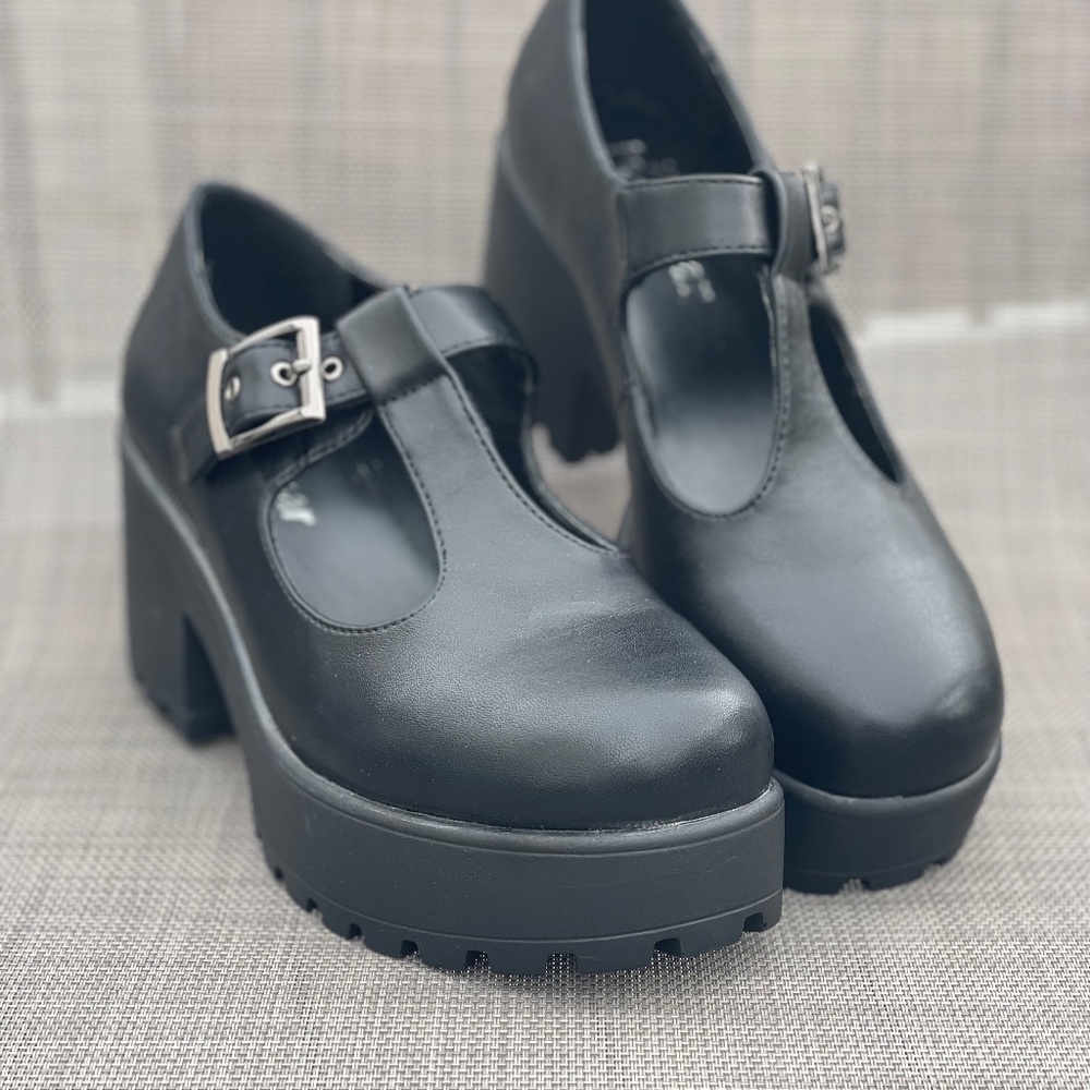 Koi Black Mary Janes